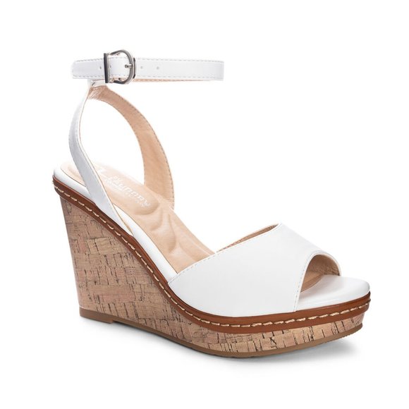 Chinese Laundry Shoes - Chinese Laundry Wedges-SIZE 9, WHITE